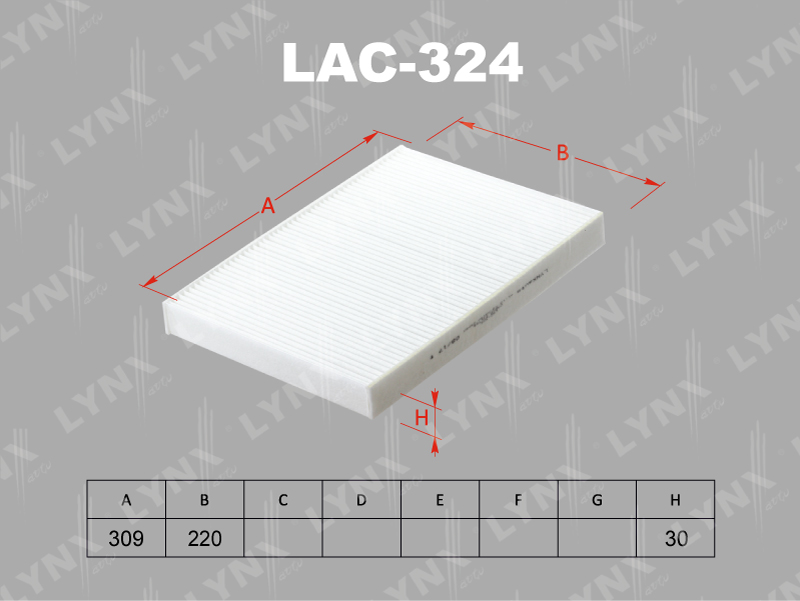 

ФИЛЬТР САЛОННЫЙ AUDI A4 15- / A5 16- / Q7(4M) 15-, LAC324