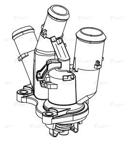 

ТЕРМОСТАТ ДЛЯ А/М FORD FOCUS II (05-) 1.6TI AT (LT 1039), LT1039