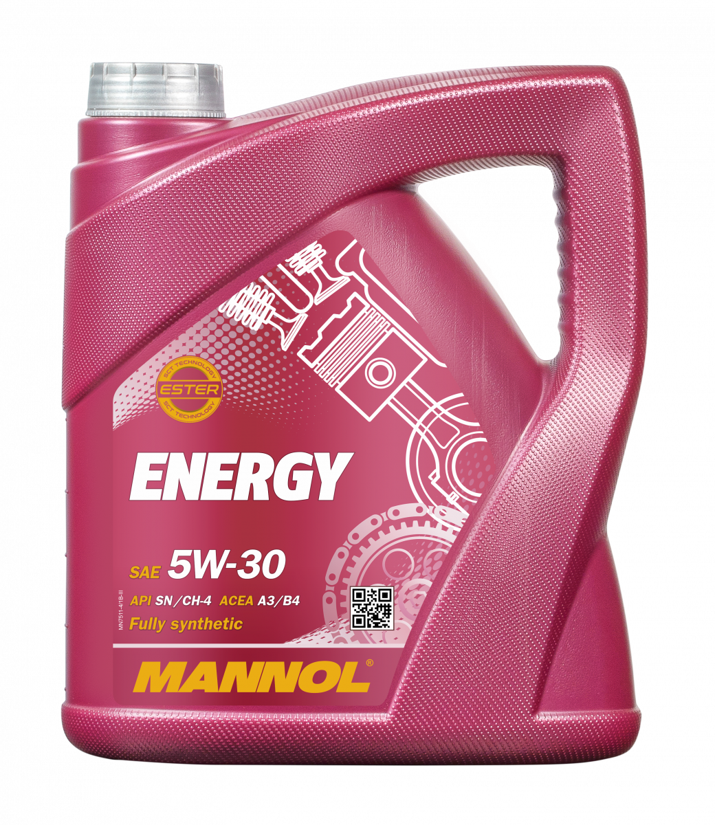 

Моторное масло MANNOL ENERGY 5W-30, 4л, 7017