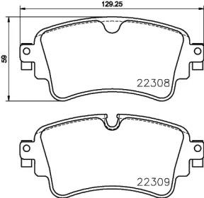 

КОЛОДКИ ТОРМОЗНЫЕ ДИСКОВЫЕ AUDI A4 (8W2 B9) 05/15- / AUDI A4 ALLROAD (8WH B9) 01/16- / AUDI A4 AV, P85154