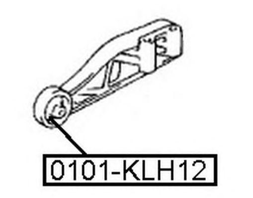 

САЙЛЕНТБЛОК ОПОРЫ ДИФФЕРЕНЦИАЛА, 0101KLH12