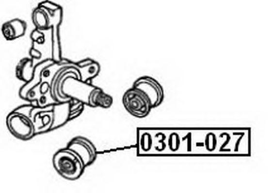 

САЙЛЕНТБЛОК ЗАДНЕЙ ЦАПФЫ, 0301027