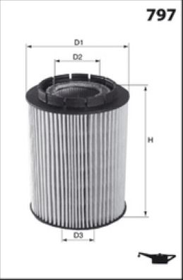 

ФИЛЬТР МАСЛЯНЫЙ AUDI A8 (4D) 94-02, LFOE312
