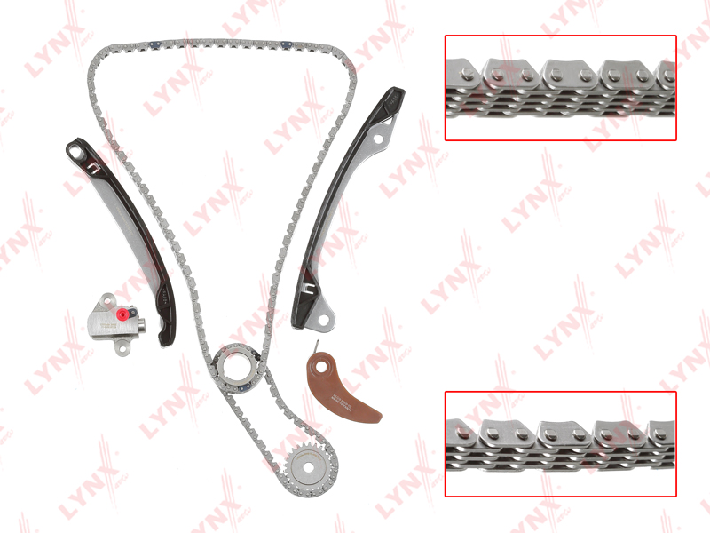 

КОМПЛЕКТ ЦЕПИ ГРМ, NISSAN JUKE(F15) 1.6 10-, SENTRA(B17) 1.6 13-, TK0154