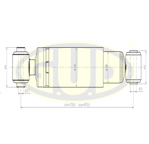 

АМОРТИЗАТОР ПОДВЕСКИ ЗАДНИЙ OPL ZAFIRA 1.6-2.0DI 99-, GSA343308