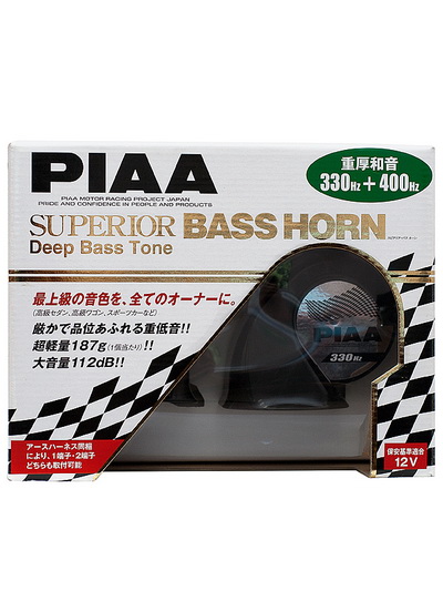 

СИГНАЛ ЗВУКОВОЙ SUPERIOR BASS HORN 12V ЧАСТОТА, ГЦ 330/ 400 ГРОМКОСТЬ, ДБ 112, HO9