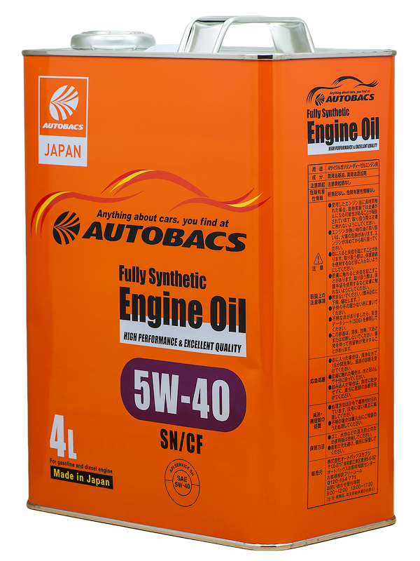 Моторное масло AUTOBACS ENGINE OIL 5W-40 SN/C...