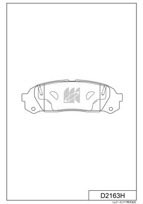 

КОЛОДКИ ТОРМОЗНЫЕ, ЗАДНИЕ (С АНТИСКРИПНОЙ ПЛАСТИНОЙ) TO MARK 10 96- CROWN GS151 98-, D2163H