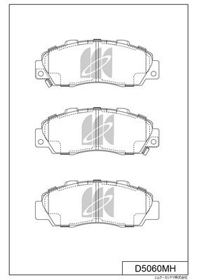 

КОЛОДКИ ТОРМОЗНЫЕ, ПЕРЕДНИЕ (С АНТИСКРИПНОЙ ПЛАСТИНОЙ) HO CR-V RD1/2 MTM, CIVIC EK9 TYPER 95-, STEPWGN, S-MX 96-, ODYSSEY 94-, HR-V 98-, AVANCIER 99-, ACCORD, ASCOT, INTEGRA, RAFAGA 93-, INSPIRE, PRELUDE 91-, D5060MH