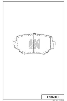 

КОЛОДКИ ТОРМОЗНЫЕ, ПЕРЕДНИЕ (С АНТИСКРИПНОЙ ПЛАСТИНОЙ) SZ ESCUDO/NOMADE TA11W, TA31W, TD11W, TD31W, TA51W, TD51W, TD61W, TD32W, TD62W, TL52W 97-, GRAND ESCUDO TX92W 00- MZ PROCEED/LEVANTE TF11W, TF31W, TJ11W, TJ31W, TF51W, TJ51W, TJ61W, TJ32W, TJ62W 95-, 