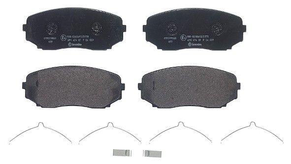 

КОЛОДКИ ТОРМОЗНЫЕ ДИСКОВЫЕ, К-Т, MITSUBISHI PAJERO SPORT III KS 08 15-, P54059