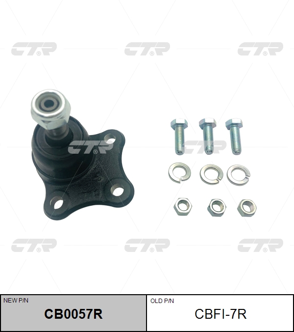 

ШАРОВАЯ ОПОРА CBFI7R / CB0057R, CBFI7R