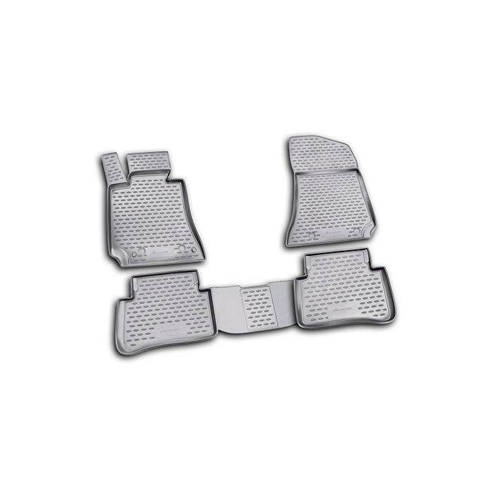 Коврики в салон mercedes-benz e-class w212 2009-2016, 4 шт. (полиуретан)