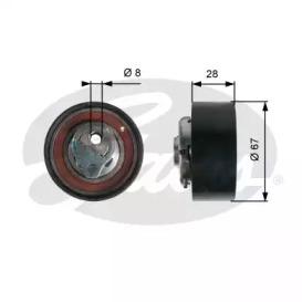 

РОЛИК РЕМНЯ ГРМ CHERY TIGGO 1.6, T43136
