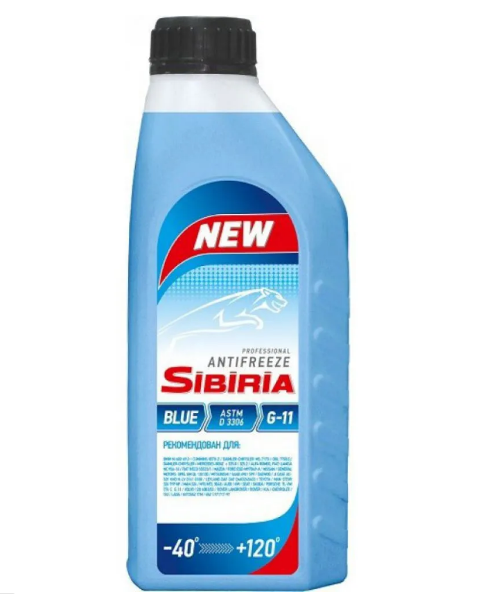 

SIBIRIA ANTIFREEZE ОЖ-40 СИНИЙ G11 1КГ, 741585