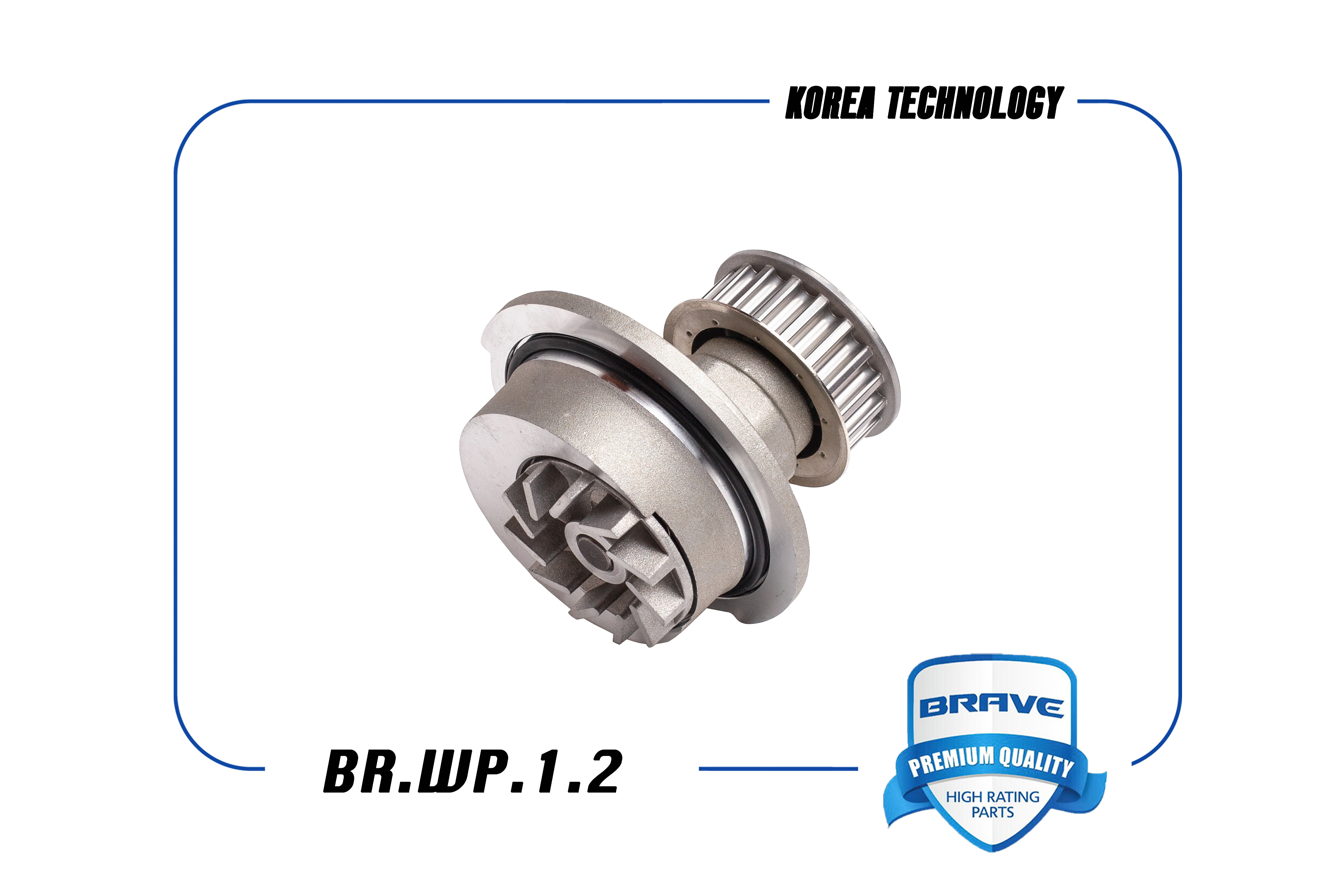 Насос водяной 96352648 br.wp.1.2 nexia, aveo, lanos 8кл