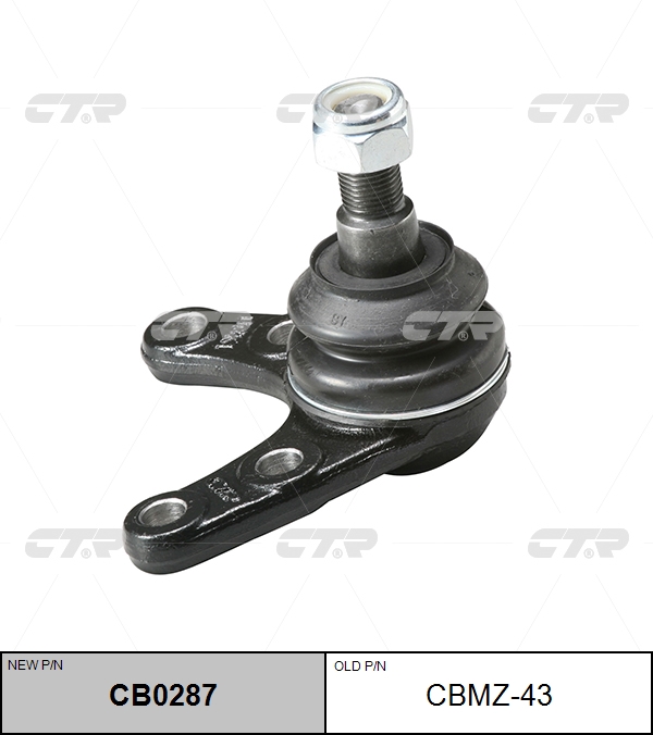 

ШАРОВАЯ ОПОРА CB0287/CBMZ43, CB0287
