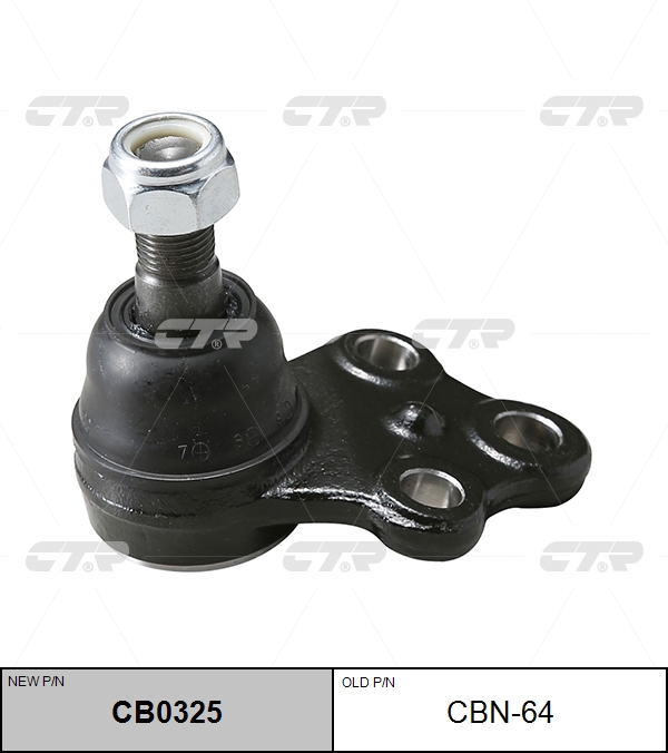 

ШАРОВАЯ ОПОРА CB0325/CBN64, CB0325