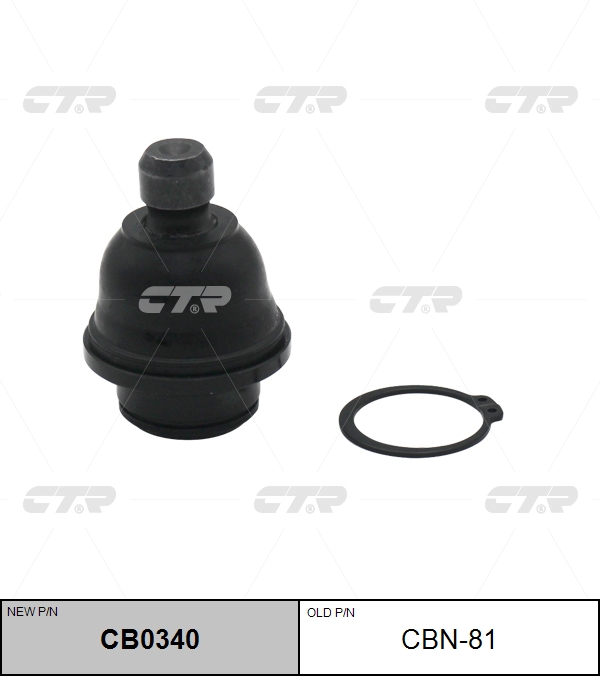 

ШАРОВАЯ ОПОРА CB0340/CBN81, CB0340