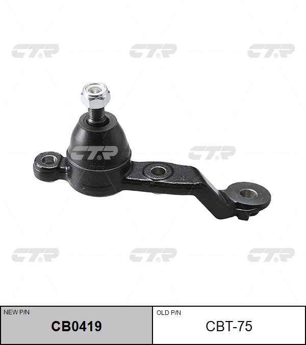 

ШАРОВАЯ ОПОРА CB0419/CBT75, CB0419