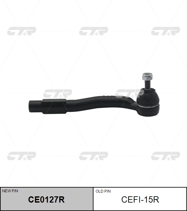 

НАКОНЕЧНИК РУЛЕВОЙ ТЯГИ CE0127R/CEFI15R, CE0127R