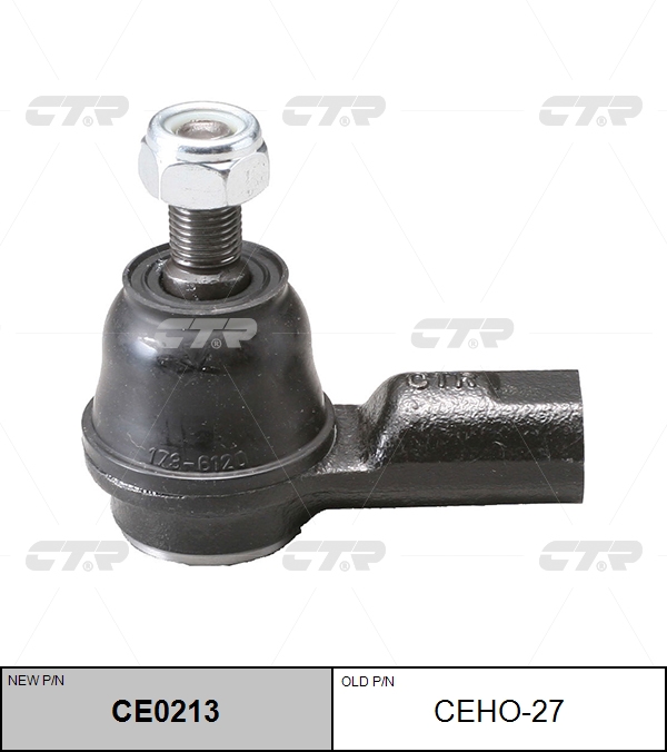 

НАКОНЕЧНИК РУЛЕВОЙ ТЯГИ CE0213/CEHO27, CE0213
