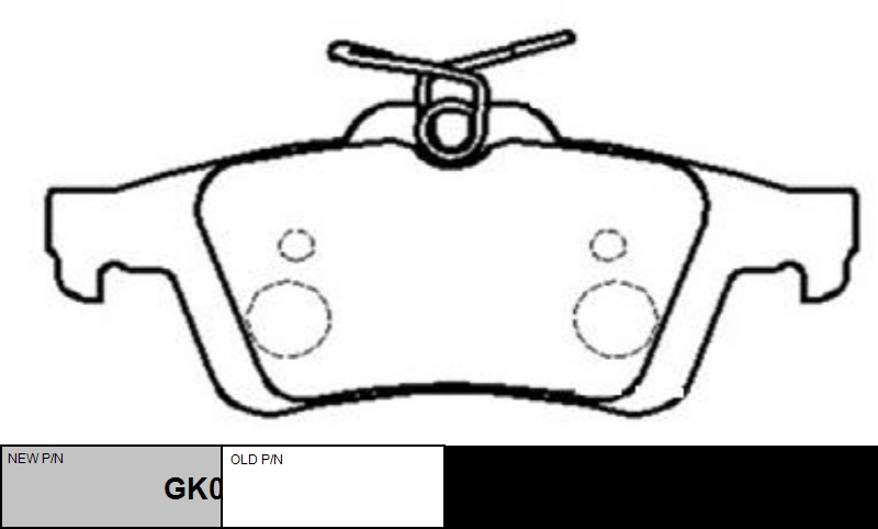 

КОЛОДКИ ТОРМОЗНЫЕ GK0659/CKMZ13, GK0659