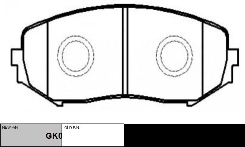 

КОЛОДКИ ТОРМОЗНЫЕ GK0948/CKS8, GK0948