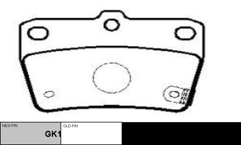 

КОЛОДКИ ТОРМОЗНЫЕ GK1118/CKT105, GK1118