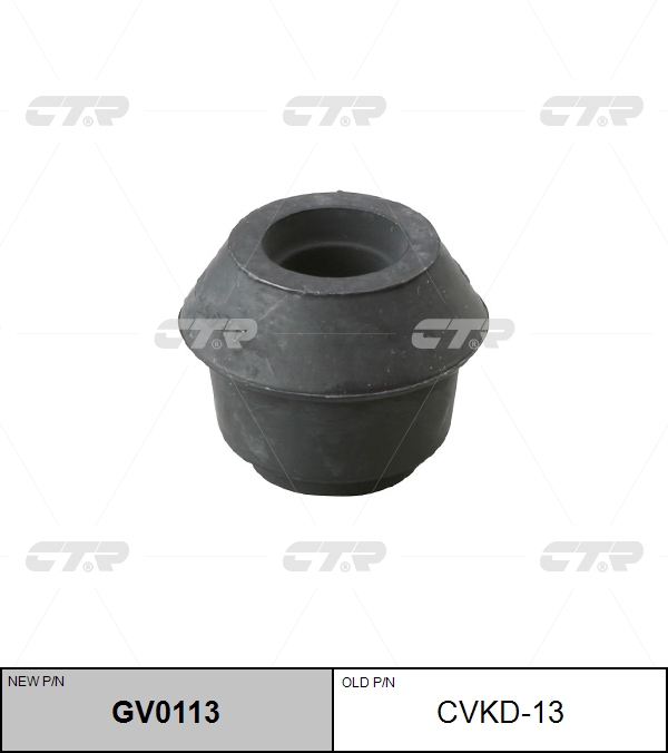 

РЕЗИНО ТЕХНИЧЕСКИЕ ИЗДЕЛИЯ GV0113/CVKD13, GV0113