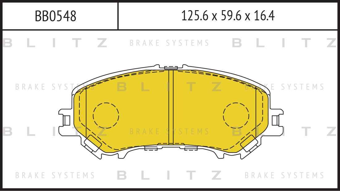 

КОЛОДКИ ТОРМОЗНЫЕ ДИСКОВЫЕ NISSAN X-TRAIL T32 13-, BB0548