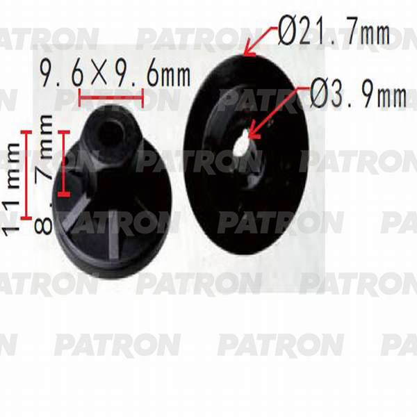 

КЛИПСА ПЛАСТМАССОВАЯ AUDI, SEAT, SKODA, VOLKSWAGEN ПРИМЕНЯЕМОСТЬ БРЫЗГОВИКИ, ПОДКРЫЛОК, КРЫЛЬЯ, P370526