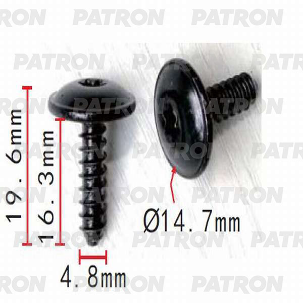 

ШУРУП МЕТАЛЛИЧЕСКИЙ МЕТАЛЛИЧЕСКИЙ AUDI , SEAT , SKODA , VW, P370305