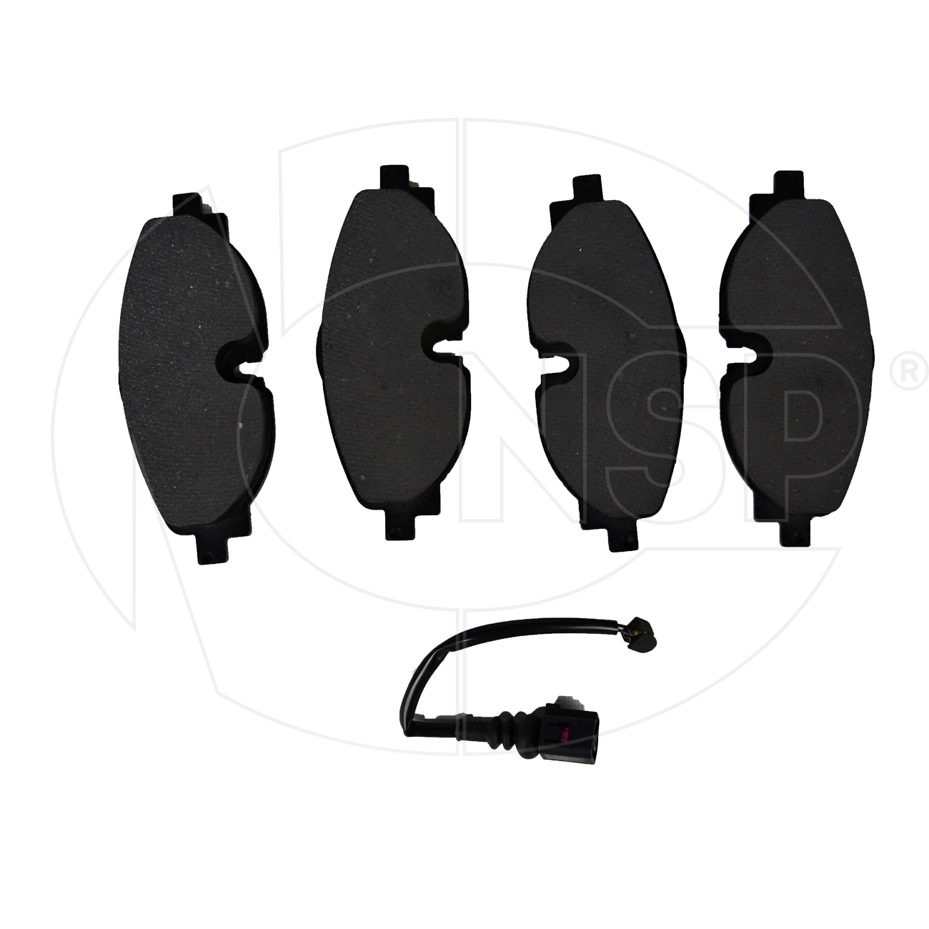 

КОЛОДКИ ТОРМОЗНЫЕ ПЕРЕДНИЕ SKODA OCTAVIA, NSP088V0698151