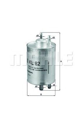 

ФИЛЬТР ТОПЛИВНЫЙ MERCEDES W463/R129/W210 MOT.M112/M113 W202 00-, KL82