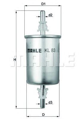ФИЛЬТР ТОПЛИВНЫЙ OPEL OMEGA B 2,0 16V-3,0 16V, VECTRA B 1,6-2,5, VW POLO 1,0-1,6 96-. FIAT BRAVO, PU