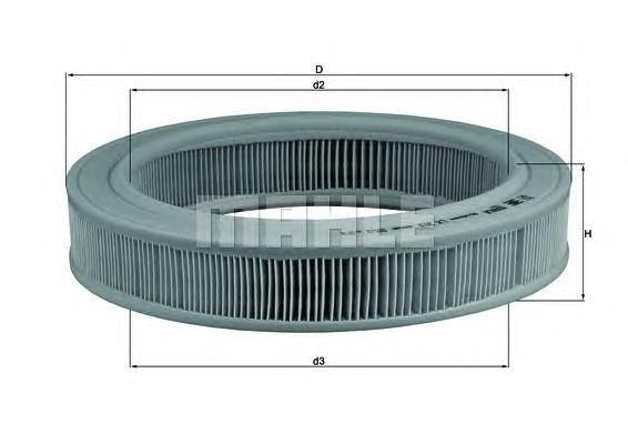 

ФИЛЬТР ВОЗДУШНЫЙ OPEL KADETT E/VECTRA A/ASCONA C/CORSA A/REKORD E MOT.1,212ST/1,4S14NV/1,6N16N/1,6S1, LX203