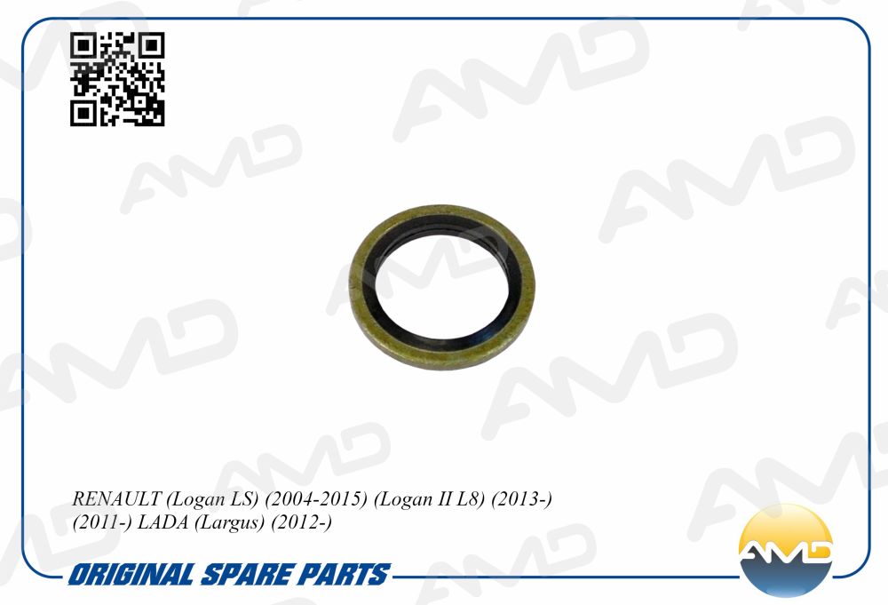 

ШАЙБА-ПРОКЛАДКА ПРОБКИ СЛИВНОЙ 7700266044/AMD.GAS353 AMD, AMDGAS353