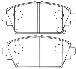 

КОЛОДКИ ТОРМОЗНЫЕ NISSAN ALMERA TINO [V10] 1,8-16V/2,0-16V 8/00- НОВЫЙ АРТИКУЛ D1247H, D1247