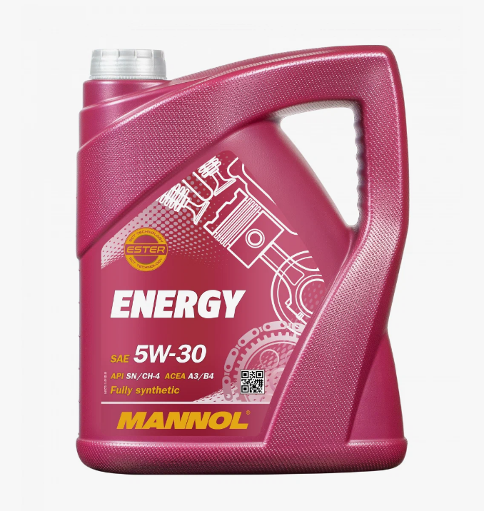 Моторное масло MANNOL ENERGY 5W-30, 5л