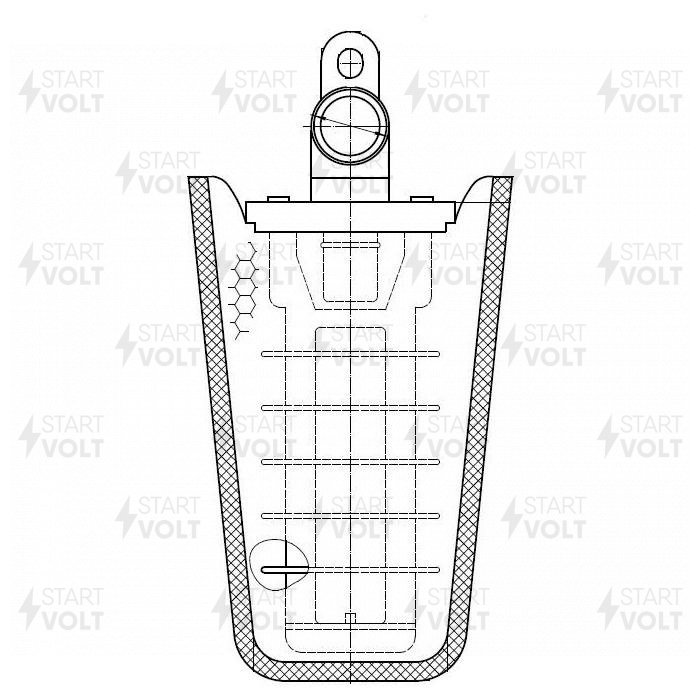 

ФИЛЬТР ЭЛ. БЕНЗОНАСОСА CHEVROLET CRUZE (09-), AVEO (11-) 1.2I, 1.4I, 1.6I (D=10,9ММ), SFF0502