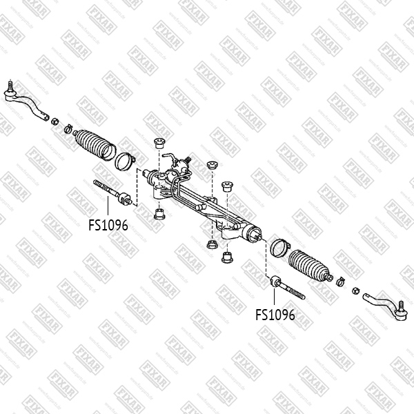 

ТЯГА РУЛЕВАЯ TOYOTA LAND CRUISER 200 07-, FS1096