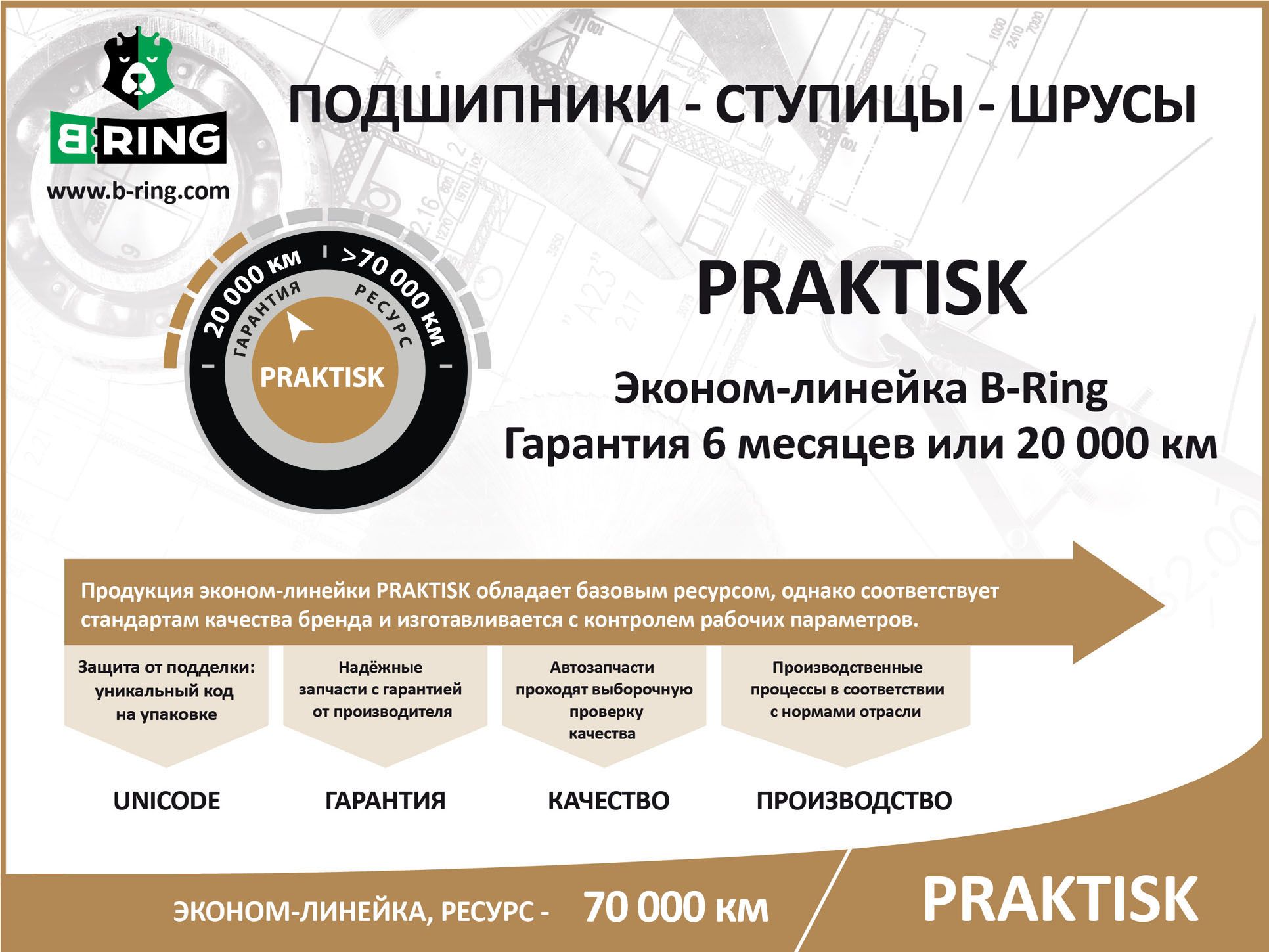 

ПОДШИПНИК СТУПИЦЫ RENAULT LOGAN (04-) (ЗАДН.) ШАРИК. 25X52X37 (PBS2002E) B-RING (ЛИНЕЙКА PRAKTISK), PBS2002E