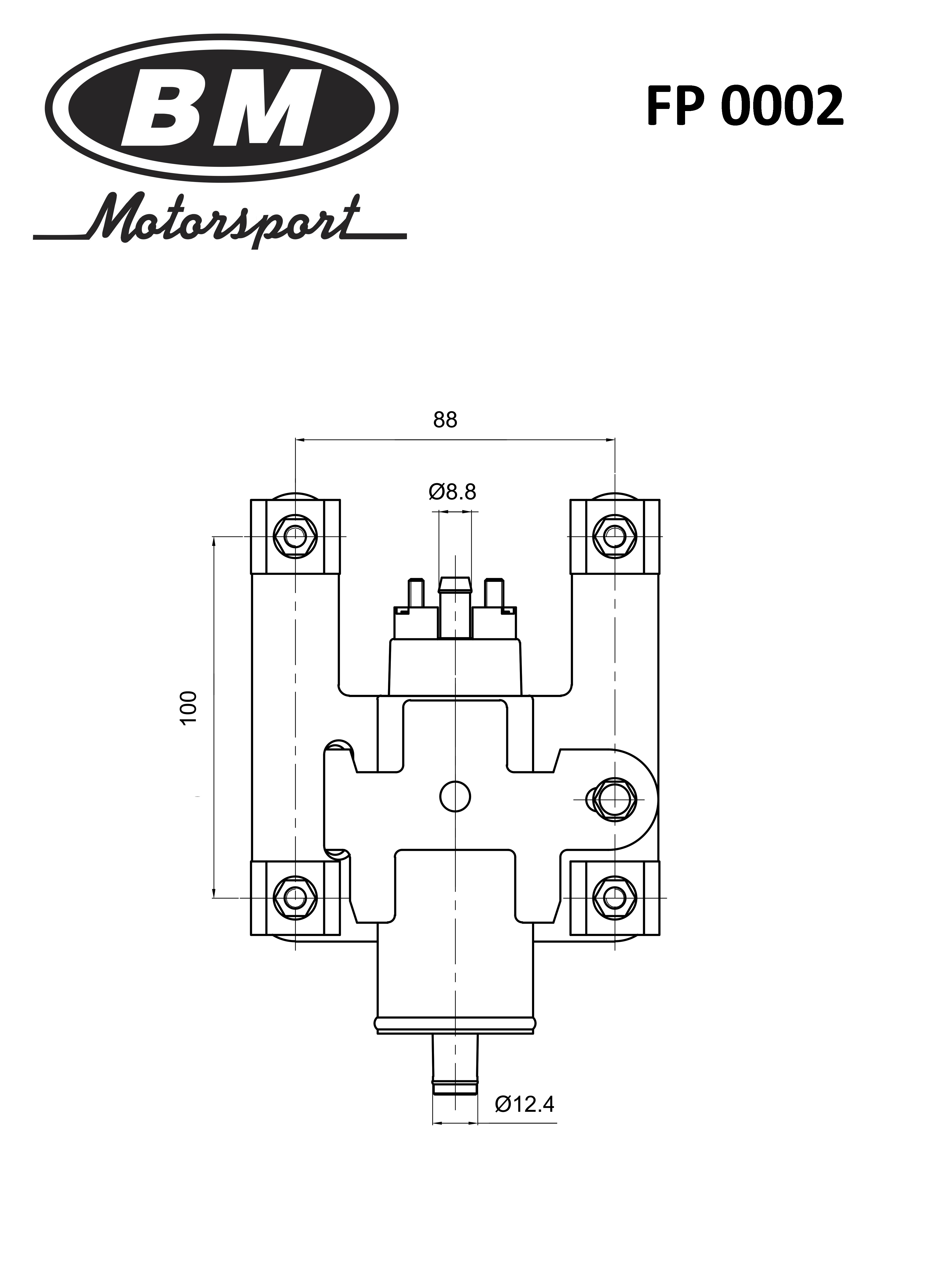 

0002 ТОПЛИВНЫЙ ЭЛЕКТРОБЕНЗОНАСОС (ЗАМЕНЕН С FE 0002) ГАЗ 31029, 3110, 31105, FP0002