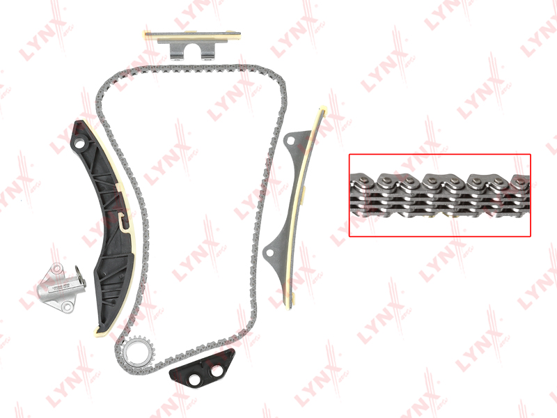 

КОМПЛЕКТ ЦЕПИ ГРМ HYUNDAI I10 1.2 08-, I20 1.2 08-, KIA PICANTO 1.2 11-, RIO III 1.2 11-, TK0180