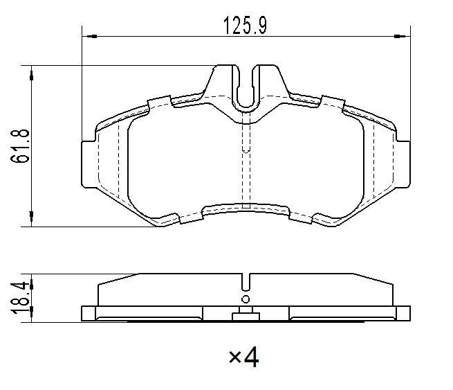 

КОЛОДКИ ТОРМОЗНЫЕ MERCEDES-BENZ G270-55(W463) 96-, SPRINTER 95-06, VW LT 28-35-46 96-06ЗАДНИЕ, В КОМПЛЕКТЕ СО СМАЗКОЙ (5Г), B1109014