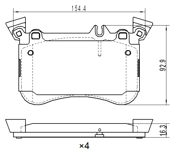 

КОЛОДКИ ТОРМОЗНЫЕ ПРЕМИУМ MERCEDES-BENZ E500(W212) 11-, CLS500(C218) 11-, S500(W221) 11- ПЕРЕДНИЕ, В КОМПЛЕКТЕ СО СМАЗКОЙ (5Г), BP1109019