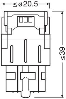 

КОМПЛЕКТ ЛАМП СВЕТОДИОДНЫХ (ОПТИМИЗИРОВАННОЕ СЕМЕЙСТВО LEDRIVING SL (3, 7515DWP02B