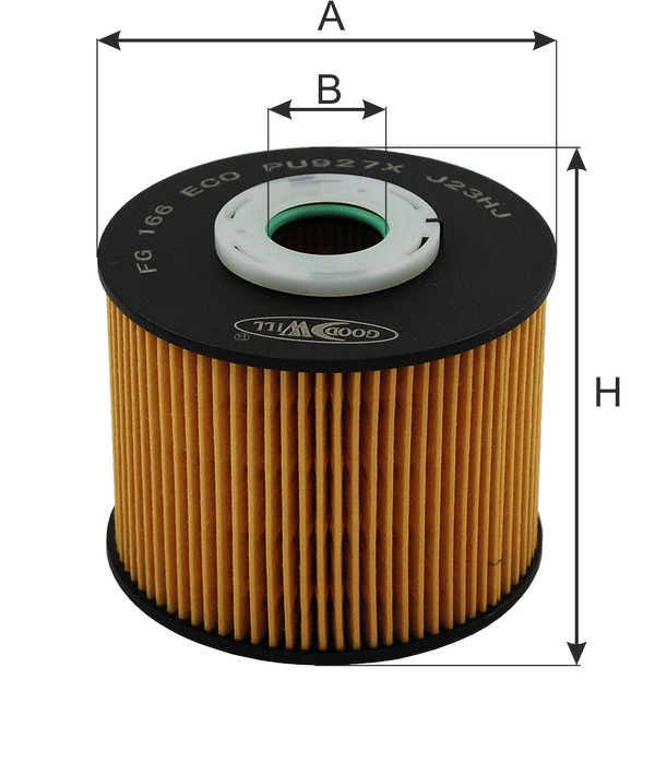 

ФИЛЬТР ТОПЛИВНЫЙ, FG166ECO
