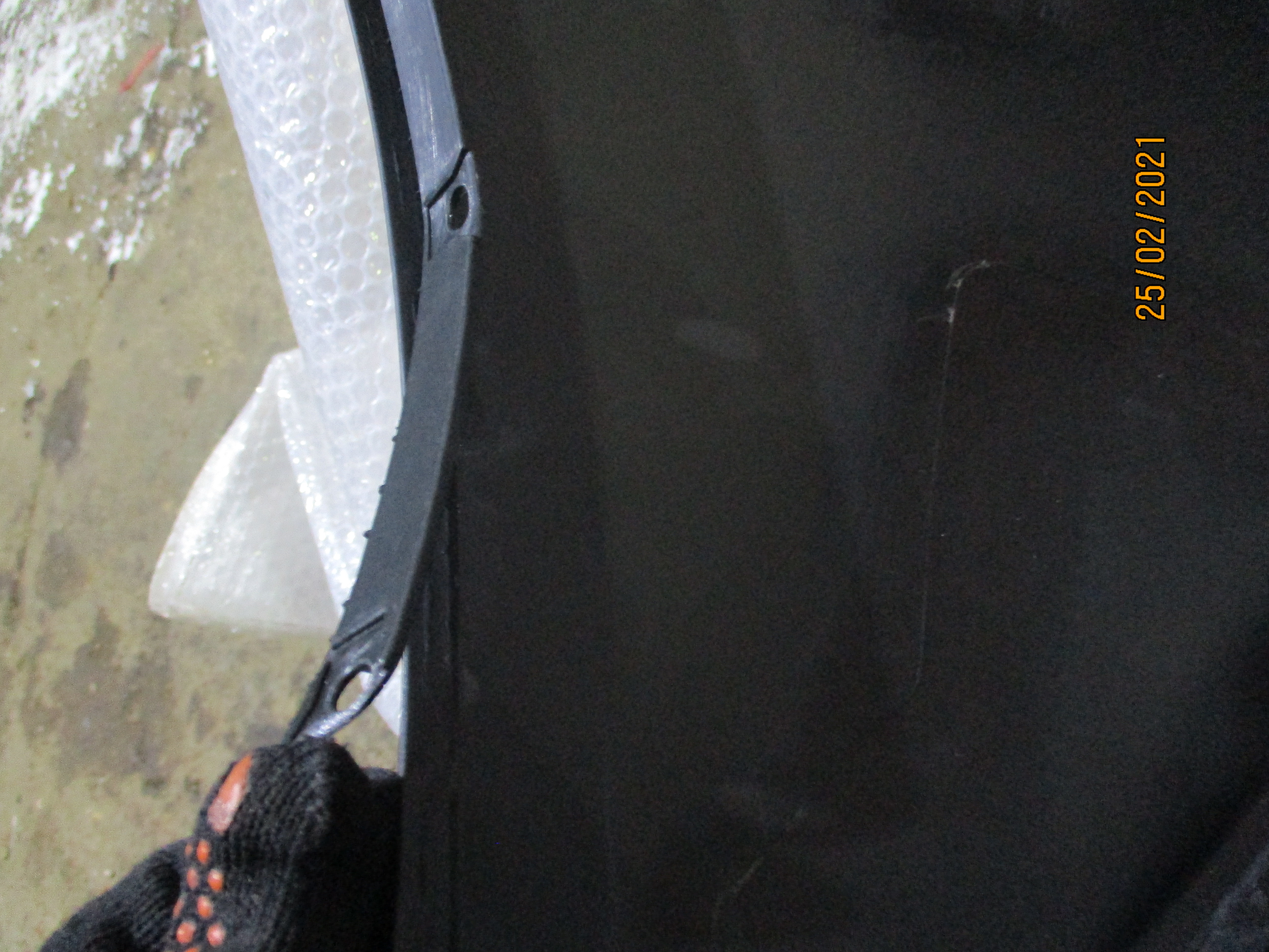 

УЦЕНКА, БАМПЕР ЗАДНИЙ KIA RIO III (15-17) ХЭТЧБЕК, ОТОШЛО КРЕПЛЕНИЕ, NSP02866114Y700Y